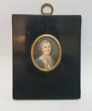 Load image into Gallery viewer, French School 18th.Century Portrait Miniature René Bonabes Desclos De La Fonchais Circa.1750
