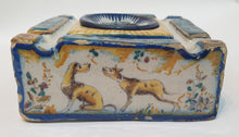 Load image into Gallery viewer, 18th.Century Spanish Talevera Pottery Tintero
