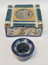 Load image into Gallery viewer, 18th.Century Spanish Talevera Pottery Tintero

