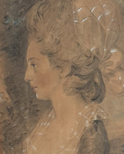 Load image into Gallery viewer, John Downman A.R.A 18th.Century Pair Of Watercolour Portraits 1780
