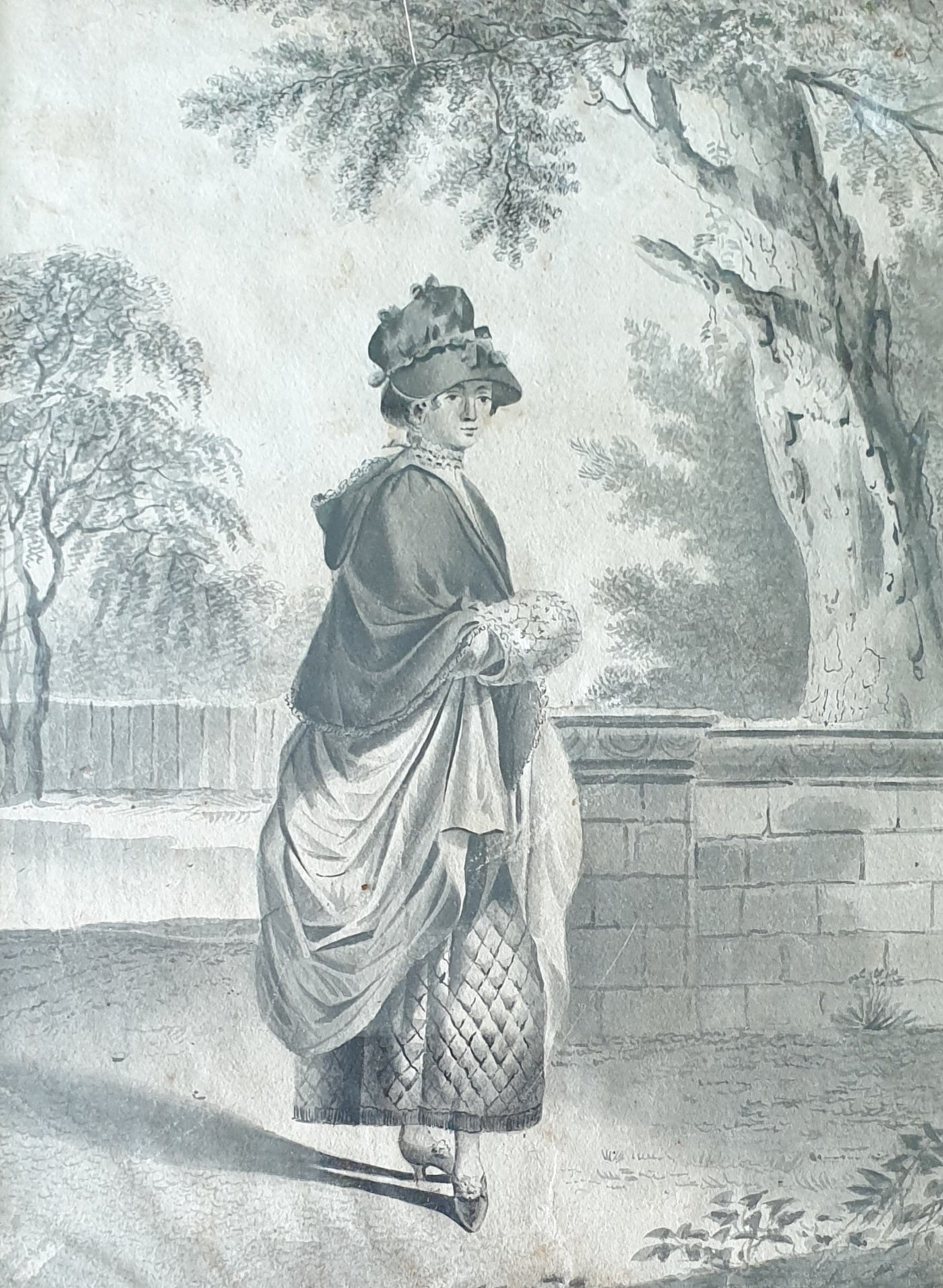 John Collet 18th.Century British School Watercolour Drawing Study Of A ...