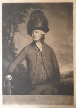 Load image into Gallery viewer, The Right Honorable Lord Viscount Milton Colonel Of The Dorsetshire Volunteer Rangers Mezzotint Engraving By J Jones After T Beach 1795
