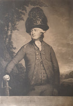 Load image into Gallery viewer, The Right Honorable Lord Viscount Milton Colonel Of The Dorsetshire Volunteer Rangers Mezzotint Engraving By J Jones After T Beach 1795
