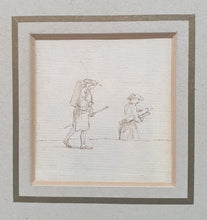 Load image into Gallery viewer, Thomas Ross Fl. 1730-1757 Pen And Ink Figure Studies
