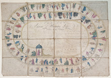 Load image into Gallery viewer, The New Game Of Human Life Rare 18th.Century Board Game Published By Wallis And Newbery 1790
