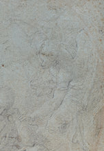 Load image into Gallery viewer, Corrado Giaquinto Mid 18th.Century Neapolitan School Red Chalk Study
