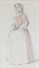 Load image into Gallery viewer, Louis-Philippe Boitard 18th.Century Watercolour Study Of A Young Woman Circa.1745
