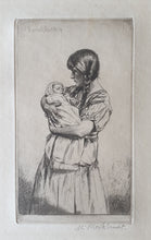 Load image into Gallery viewer, Gerald Leslie Brockhurst Etching The Two Mélisandes 1928
