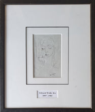 Load image into Gallery viewer, Edward Wolfe R.A. Mid 20th.Century Portrait Study Of A Young Woman
