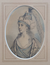 Load image into Gallery viewer, Elias Martin 18th.Century Watercolour Portrait Of Roxelana Hürrem Sultan

