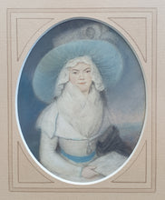 Load image into Gallery viewer, 18th.Century British School Pastel Portrait Of A Lady Circa.1790
