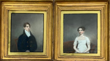 Load image into Gallery viewer, Ellen Wallace Sharples A Pair Of Early 19th.Century Pastel Portraits Circa. 1810
