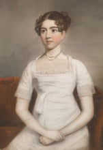 Load image into Gallery viewer, Ellen Wallace Sharples A Pair Of Early 19th.Century Pastel Portraits Circa. 1810
