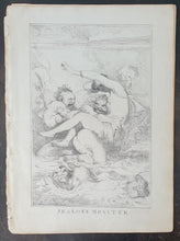 Load image into Gallery viewer, After John Hamilton Mortimer R.A. A Group Of Pen And Ink Drawings Depicting Sea-Monsters Circa.1800
