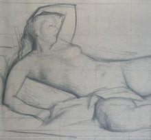Load image into Gallery viewer, James Stroudley R.B.A Reclining Nude Study Circa.1945
