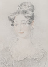 Load image into Gallery viewer, Sir William Charles Ross R.A. Portrait Study Of Lady Georgiana De Tabley 1837
