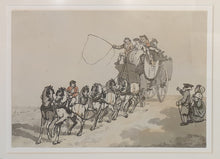 Load image into Gallery viewer, Thomas Rowlandson British School 18th.Century A Stage Coach And Six Circa.1785

