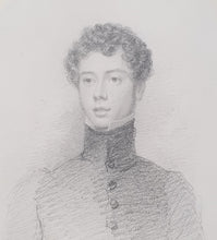 Load image into Gallery viewer, Thomas Charles Wageman Pencil Portrait Of A Young Gentleman Circa.1820
