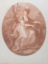 Load image into Gallery viewer, WW Ryland After Angelica Kauffman R.A. Ludit Amabiliter  Stipple Engraving Proof Impression Published 1779

