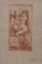 Load image into Gallery viewer, A Collection Of Early 20th Century Erotic Ex Libris Bookplates
