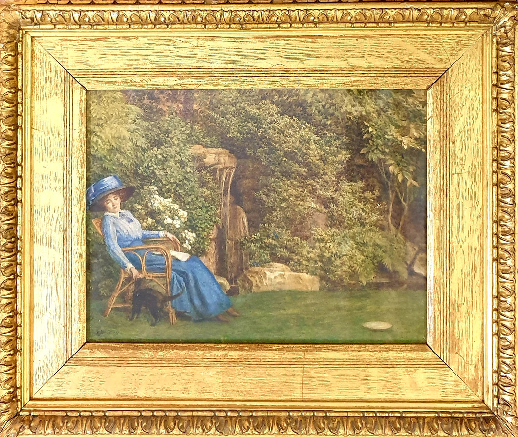 Sir Edward John Poynter P.R.A Watercolour 