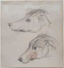 Load image into Gallery viewer, Peter De Wint Pencil Study Of A Lurcher Circa.1810
