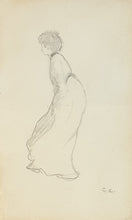 Load image into Gallery viewer, Sir Gerald Festus Kelly Pencil Study Circa.1900
