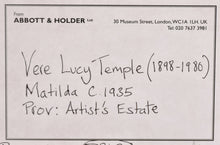 Load image into Gallery viewer, Vere Lucy Temple Watercolour Drawing Matilda And Her Kittens Circa.1935
