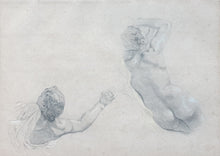 Load image into Gallery viewer, Mid 19th.Century French School Sheet Of Figure Studies
