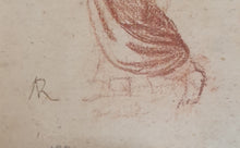 Load image into Gallery viewer, Alexander Runciman 18th.Century Scottish School Red Chalk Figure Study Circa.1770
