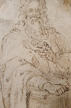 Load image into Gallery viewer, Workshop Of Bartolomeo Passarotti Bolognese School 16th.Century Pen And Ink Drawing Circa.1560
