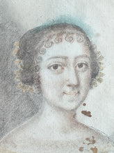 Load image into Gallery viewer, Jacob Voet 17th.Century Flemish School Chalk Portrait Drawing 1669
