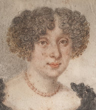 Load image into Gallery viewer, Jacob Voet 17th.Century Flemish School Chalk Portrait Drawing 1673
