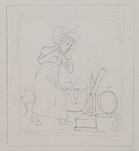 Load image into Gallery viewer, Kate Greenaway A Group Of Ten Original Drawings For The Story Of A Good Girl &amp; The History Of A Bad Girl Circa.1886
