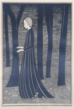 Load image into Gallery viewer, Hannah Frank Glasgow School Lithograph Woman And Trees 1931
