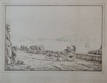 Load image into Gallery viewer, Antonio Senape Pen And Ink Italian Topographical Drawing Circa.1820
