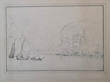 Load image into Gallery viewer, Antonio Senape Pen And Ink Italian Topographical Drawing Circa.1820
