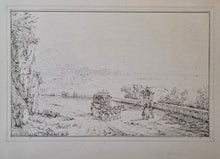 Load image into Gallery viewer, Antonio Senape Pen And Ink Topographical Drawing Vietri Di Salerno Circa.1820
