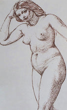 Load image into Gallery viewer, William Edward Frost R.A. Pen And Ink Female Figure Study Circa.1850
