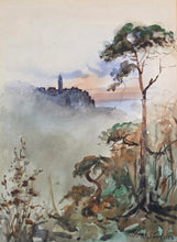 Load image into Gallery viewer, Philip Wilson Steer Impressionist Landscape Watercolour 1924
