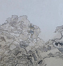 Load image into Gallery viewer, Michael Foreman Watercolour Drawing "The Moon" 1978
