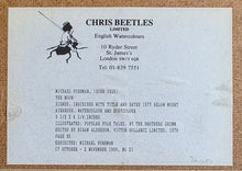 Load image into Gallery viewer, Michael Foreman Watercolour Drawing "The Moon" 1978
