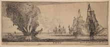 Load image into Gallery viewer, Reinier Nooms Called Zeeman 17th.Century Etchings The Four Elements Circa.1650

