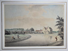 Load image into Gallery viewer, Samuel Hieronymus Grimm Topographical Watercolour Drawing Figures Constructing A Canal By A Country House 1783
