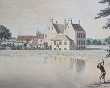 Load image into Gallery viewer, Samuel Hieronymus Grimm Topographical Watercolour Drawing Figures Constructing A Canal By A Country House 1783
