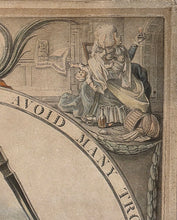 Load image into Gallery viewer, Keep Within Compass Pair Of 18th.Century Masonic Mezzotint Engravings 1785
