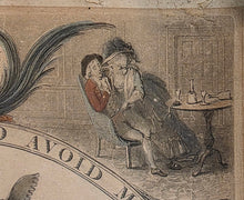 Load image into Gallery viewer, Keep Within Compass Pair Of 18th.Century Masonic Mezzotint Engravings 1785
