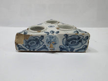 Load image into Gallery viewer, 18th.Century Spanish Talevera Pottery Cobalt Especiero
