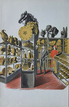 Load image into Gallery viewer, Eric Ravilious Lithograph "Theatrical Properties" 1938
