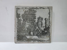 Load image into Gallery viewer, Sadler And Green Liverpool Delft Tile The Fox And The Stork Circa.1765
